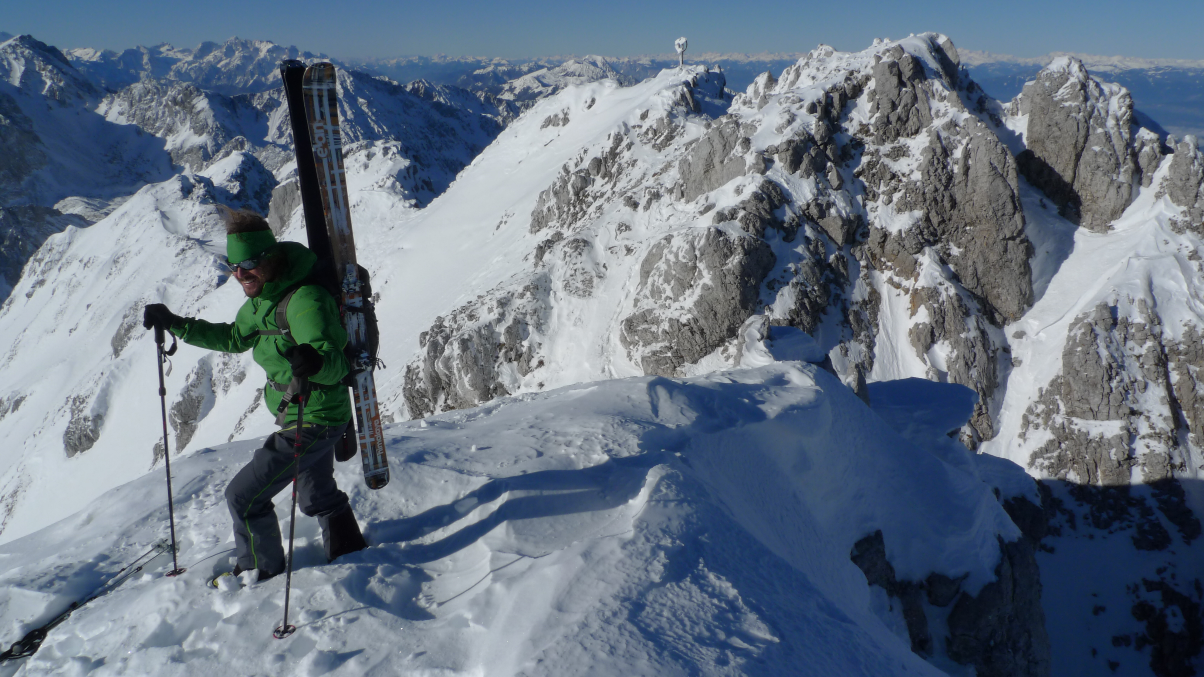 steep skiing slovenia
